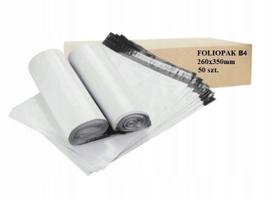 Kurjeriniai vokai foliopak, B4 260x350 mm, 50 vnt.