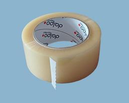 Permatoma lipni pakavimo juosta Dalpo, 48 mm x 120 m, hot-melt