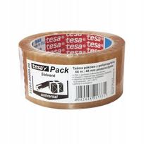 Lipni pakuotės juosta Tesapack 50 mm, permatoma, 66 m