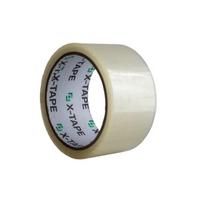 Akrilinė lipni juosta X-TAPE, 48 mm x 55 m, permatoma, pramoniniam pakavimui