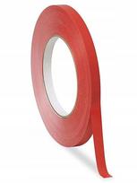 Raudona PVC lipni juosta duonos pakavimui, 9 mm, 1 vnt.