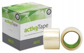 Lipni juosta Basic, permatoma, 72 mm x 66 m, 1 vnt.