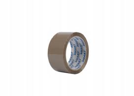 Ruda pakavimo juosta SMART HOTMELT, 48 mm x 60 m, siuntų sandarinimui