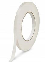 Baltos PVC lipnios juostos duonos pakuotei, 9 mm x 66 yd, 1 vnt.