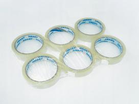 Skaidri lipni juosta SMART Acrylic, 19 mm x 60 m, 96 vnt.
