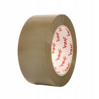 Pakavimo juosta VIBAC 48 mm x 132 m, natūraliai ruda, guminiai klijai