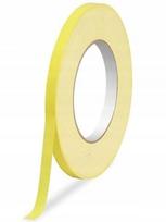 Geltona PVC juosta folijos maišelių užklijavimui, 9 mm, 66 yd, 1 vnt.
