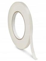 Lipni juosta PVC maišeliams, balta, 12 mm x 60 m, 12 vnt.