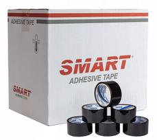 Lipni pakavimo juosta SMART Black Acrylic, 48 mm x 50 m, 36 vnt.