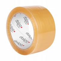 Permatoma lipni pakavimo juosta Dalpo, 48 mm x 120 m, Solvent
