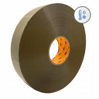 Pakavimo juosta ZOLIDA, guma, bronzinė, 48 mm x 900 m, atspari šalčiui