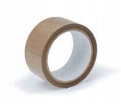 Pakavimo juosta UBIS, 48 mm x 60 m, ruda, guminis tirpiklio pagrindas