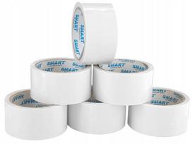 Lipni juosta SMART, balta, 48 mm x 45 m, 6 vnt.
