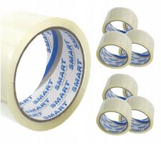 Lipni juosta SMART 48 mm x 90 m, permatoma, 6 vnt.