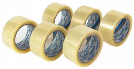 Lipni pakavimo juosta SMART Acrylic, 48 mm x 50 m, 6 vnt.