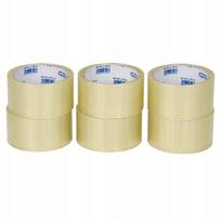 Lipni juosta GRAND 48 mm x 50 m, permatoma, 6 vnt. [130-1930]