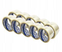Permatoma lipni pakavimo juosta SMART, 48 mm x 45 m, 10 vnt.
