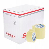 Permatoma lipni pakavimo juosta SMART AS01, 48 mm x 66 yd, 36 vnt.