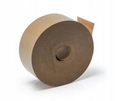 Sustiprinta gumuota KRAFT popierinė juosta, 60 mm x 150 m