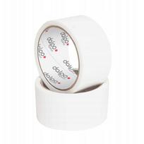 Lipni pakavimo juosta 48 mm, 50 jardų, balta, stipri akrilinė