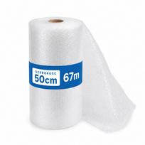 Burbulinė plėvelė, 50 cm x 67 m, burbuliukų skersmuo 26 mm
