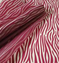 Gėlių pakavimo folija, pusiau permatoma, ZEBRA RASPBERRY #35