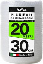 Burbulinė pakavimo plėvelė IPEA, 20 m x 30 cm