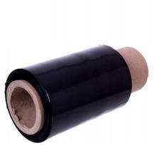 Įtempiamoji plėvelė MINI-WRAP, juoda, 100 mm, 225 g