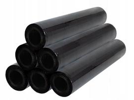 Juoda pakavimo plėvelė TUBELESS, 7,2 kg, 6 vnt.