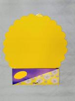 Servetėlės Orifice, 40 cm, geltonos, 50 vnt.