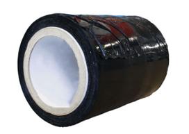 Juoda tempiamoji plėvelė MINIRAP, 10 cm, 0,25 kg