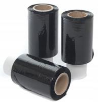 Juoda mini tempiamoji plėvelė 10 cm, 3 x 0,25 kg