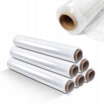 Pakavimo plėvelė XL STRETCH, 2,5 kg, skaidri, stipri, 6 vnt.