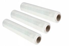 Rankinis tamprus pakavimo plėvelės rinkinys, 23my, 3 kg, skaidri, 10 vnt.
