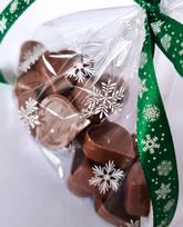 Celiuliozės maišeliai saldainiams ir dovanoms GINGERBREAD, 15x25 cm, 25 vnt.