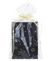 Skaidrūs celofaniniai maišeliai CHRISTMAS GIFTS, 25 x 40 cm, 25 vnt.