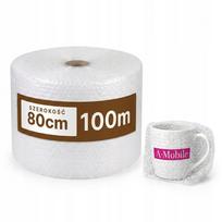 Apsauginė burbulinė plėvelė A-Mobile, 80 cm x 100 m, perkraustymui