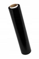 Juoda stretch plėvelė RAFAEL, 50 cm, 3 kg, pramoniniam palečių pakavimui