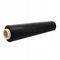 Juoda tempiamoji plėvelė 2,7 kg, nepermatoma, STRETCH