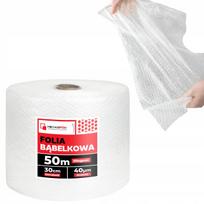 Burbulinė pakavimo plėvelė BUBBLE FILM 30 cm, 50 m, stipri