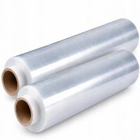 Skaidri rankinė pakavimo plėvelė, 2 x 2,5 kg, 500 mm, 10 mik