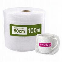 Burbulinė pakavimo plėvelė, 50 cm, dideli burbuliukai, 100 m