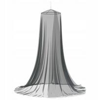 Tinklelinis uodų tinklelis lovai, juodas, 56 cm ⌀, 220 cm, 156 akučių