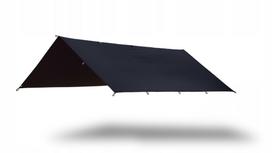 Lauko tentas Halare Vulture, 3 x 3 m, juodas, nepralaidus vandeniui, 7000 mm