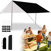 Turistinis tentas 300x300 cm, lengvas, neperšlampamas, apsauga nuo UV