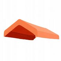 Palapinės tentas, atsparus vandeniui, 3x3 m, oranžinis