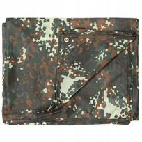 Tentinė pastogė MFH su kilpomis, flecktarn, 4 x 5 m