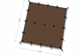 Stoginė DD Hammocks 3,5x3,5 m, coyote spalvos
