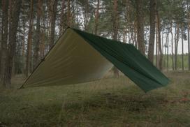 Stovyklavimo danga TigerWood Termo Tarp, 3×3 m, žalia