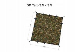 Tentas DD Hammocks 3,5x3,5 m, kamufliažinis Multicam